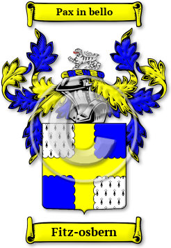 Fitz-osbern Family Crest Download (JPG) Legacy Series - 600 DPI