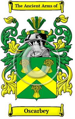 Oscarbey Family Crest/Coat of Arms