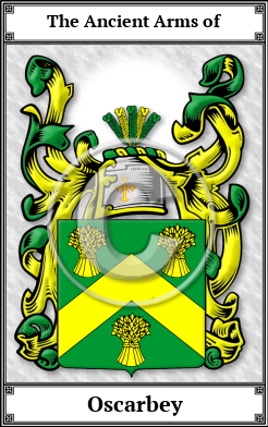 Oscarbey Family Crest Download (JPG)  Book Plated - 150 DPI
