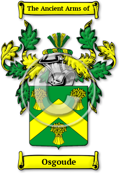 Osgoude Family Crest Download (jpg) Legacy Series - 150 DPI