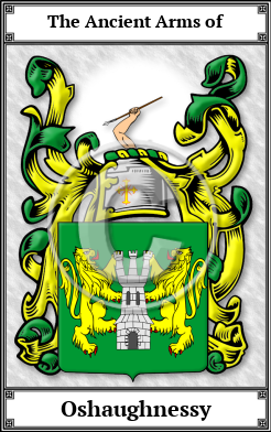 Oshaughnessy Family Crest Download (JPG)  Book Plated - 150 DPI