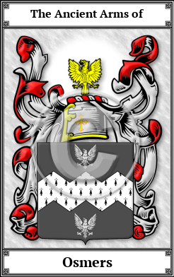 Osmers Family Crest Download (JPG)  Book Plated - 150 DPI