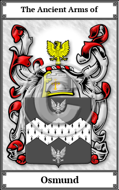 Osmund Family Crest Download (JPG)  Book Plated - 150 DPI