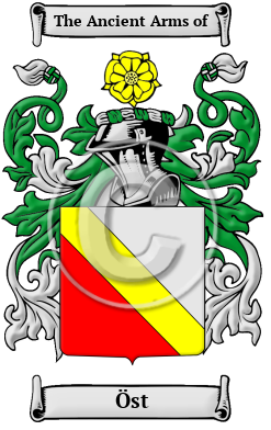 Öst Family Crest Download (JPG) Heritage Series - 300 DPI