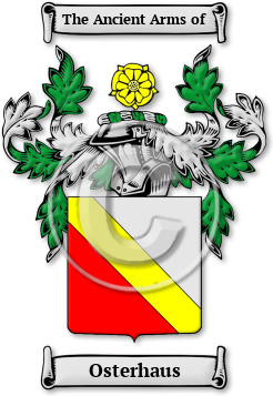 Osterhaus Family Crest Download (JPG) Legacy Series - 600 DPI