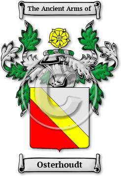 Osterhoudt Family Crest Download (jpg) Legacy Series - 150 DPI
