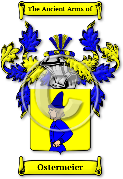 Ostermeier Family Crest Download (jpg) Legacy Series - 150 DPI