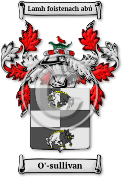 O'-sullivan Family Crest Download (JPG) Legacy Series - 600 DPI