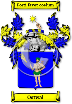 Ostwal Family Crest Download (jpg) Legacy Series - 150 DPI