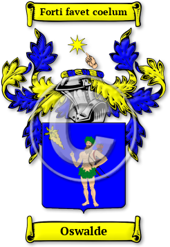 Oswalde Family Crest Download (JPG) Legacy Series - 600 DPI