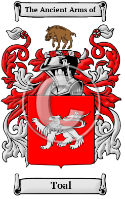 Toal Family Crest Download (JPG) Heritage Series - 600 DPI