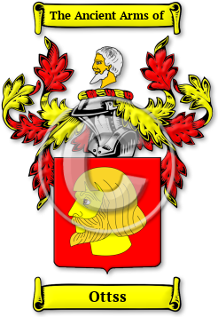 Ottss Family Crest Download (jpg) Legacy Series - 150 DPI