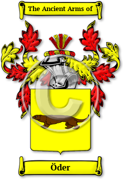 Öder Family Crest Download (JPG) Legacy Series - 300 DPI