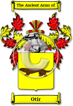 Otir Family Crest Download (JPG) Legacy Series - 600 DPI