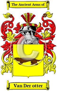 Van Der otter Family Crest Download (JPG) Heritage Series - 300 DPI
