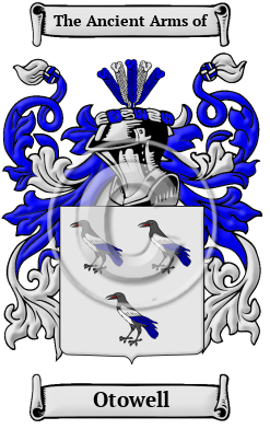Otowell Family Crest Download (JPG) Heritage Series - 600 DPI