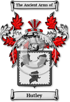 Hutley Family Crest Download (jpg) Legacy Series - 150 DPI