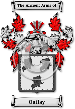Oatlay Family Crest Download (jpg) Legacy Series - 150 DPI