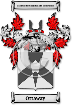 Ottaway Family Crest Download (jpg) Legacy Series - 150 DPI