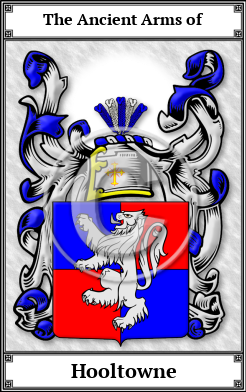 Hooltowne Family Crest Download (JPG)  Book Plated - 150 DPI