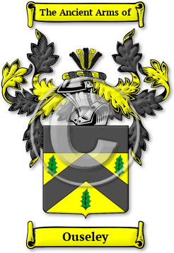 Ouseley Family Crest Download (jpg) Legacy Series - 150 DPI
