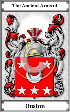 Ouston Family Crest Download (JPG)  Book Plated - 150 DPI