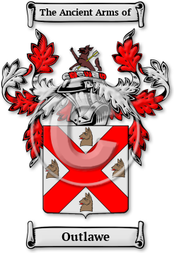 Outlawe Family Crest Download (jpg) Legacy Series - 150 DPI