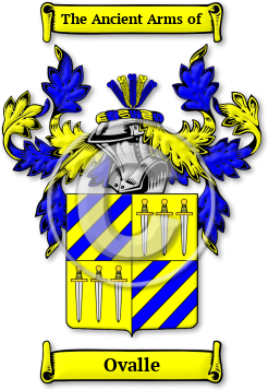 Ovalle Family Crest Download (JPG) Legacy Series - 600 DPI