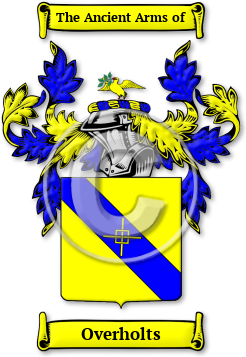 Overholts Family Crest Download (jpg) Legacy Series - 150 DPI