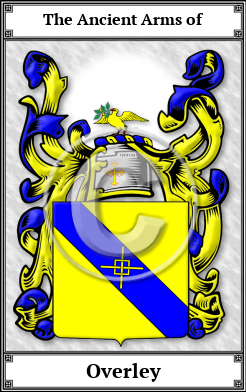 Overley Family Crest Download (JPG)  Book Plated - 150 DPI
