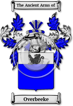 Overbeeke Family Crest Download (JPG) Legacy Series - 600 DPI