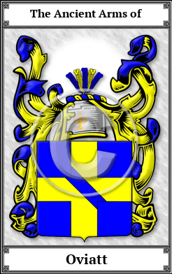 Oviatt Family Crest Download (JPG)  Book Plated - 150 DPI