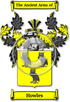 Howles Family Crest Download (jpg) Legacy Series - 150 DPI