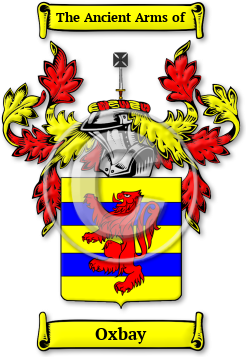 Oxbay Family Crest Download (jpg) Legacy Series - 150 DPI