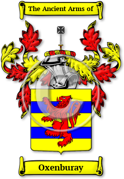 Oxenburay Family Crest Download (jpg) Legacy Series - 150 DPI