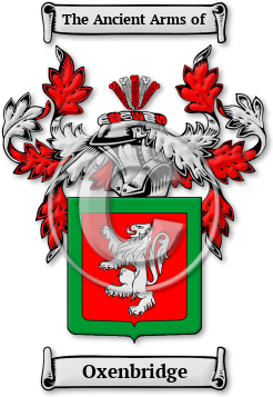 Oxenbridge Family Crest Download (JPG) Legacy Series - 600 DPI