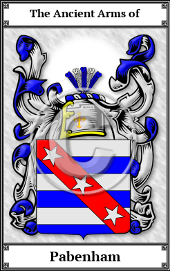 Pabenham Family Crest Download (JPG)  Book Plated - 150 DPI
