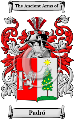 Padró Family Crest/Coat of Arms