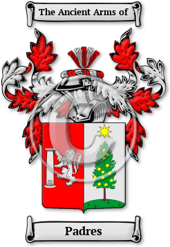 Padres Family Crest Download (jpg) Legacy Series - 150 DPI