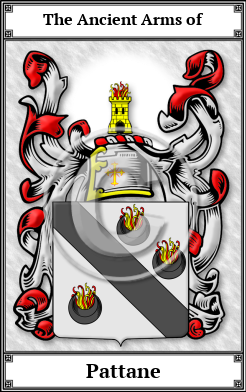 Pattane Family Crest Download (JPG)  Book Plated - 150 DPI