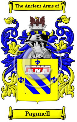 Paganell Family Crest Download (JPG) Heritage Series - 600 DPI