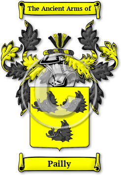 Pailly Family Crest Download (jpg) Legacy Series - 150 DPI