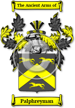 Palphreyman Family Crest Download (JPG) Legacy Series - 600 DPI