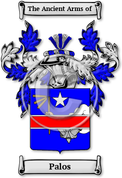 Palos Family Crest Download (jpg) Legacy Series - 150 DPI