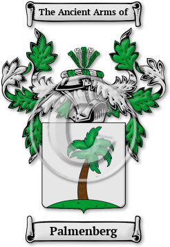 Palmenberg Family Crest Download (jpg) Legacy Series - 150 DPI