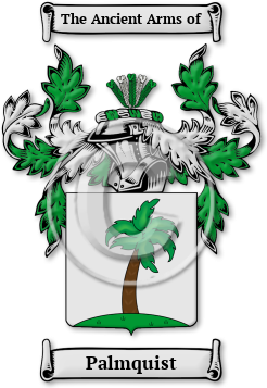 Palmquist Family Crest Download (jpg) Legacy Series - 150 DPI