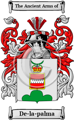 De-la-palma Family Crest Download (JPG) Heritage Series - 300 DPI