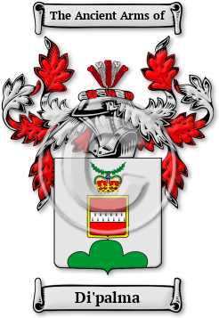 Di'palma Family Crest Download (jpg) Legacy Series - 150 DPI
