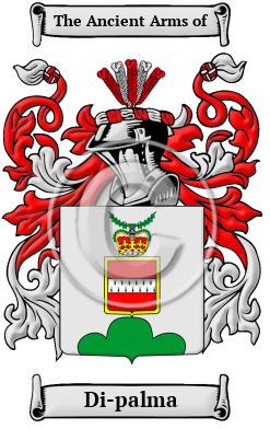 Di-palma Family Crest Download (JPG) Heritage Series - 600 DPI