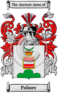 Palmer Family Crest Download (JPG) Heritage Series - 600 DPI